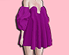 Cleo dress purple