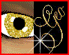 Geo Gold Glitter Eyes