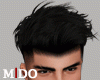 Elegant black hair