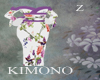 Kimono Purple Rose