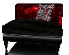 *NB*Red/Black Club Chair