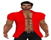 red open shirt