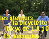 stentors  +(bicyclette)