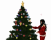 Christmas tree-pose