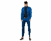 blue simple suit