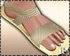 Harvest God Gold Sandals