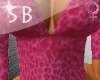 **SB CHEETAH TOP PINK