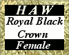 Royal Black Crown