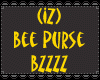 (IZ) Bee Hony Pot  Purse