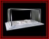 wh marble/silk louge bed