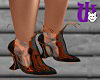 Skeleton Bone Heels blk