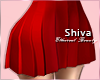 ❤ Red Skirt
