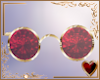 Ruby Red Glasses