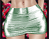 Metallic Mint Skirt