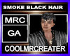 SMOKE BLACK HAIR