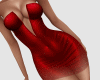 CA Red Shiny Dress