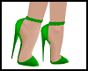 Toria Green Heels