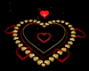 GM'S Gold/Red Heart sign