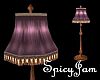 Floor Lamp Purple