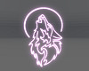 Neon Pink Wolf
