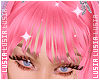 ♡ ADD  Bangs Pink