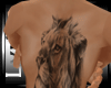 Lion Back Tattoo