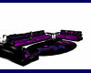 purple couch set