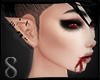 -S- Vampire Ears Pierced