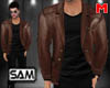 Brown Learher Jacket
