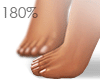 Feet Scaler 180%