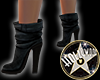 MH:BLACK SEXY ANKLE BOOT