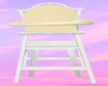 FEEDING CHAIR WHITHE