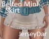 Belted Mini Skirt