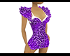 purple leopard dress