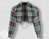 S! Mint Plaid Jacket