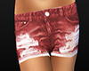 Jean Shorts Red