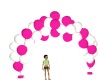 balloon arch pink