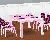 Purple Pink dining table