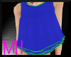 *MH* Blue Layered Top
