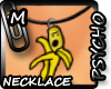 Angry Banana Necklace M