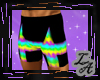 [LA] Rainbow shorts