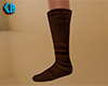 Brown Socks Tall (F)