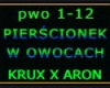 PIERŚCIONEK W OWOCACH