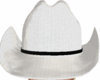 sombrero blanco femenino