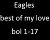Eagles best of my love