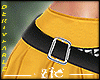 Sia Skirt w Belt Yellow