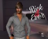 R4E GREY TUCKED IN SHIRT