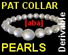 [aba] Pat collar pearls