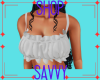 ~SAVVY~-CROP TOP SILVER