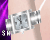 N. Silver Anim Watch